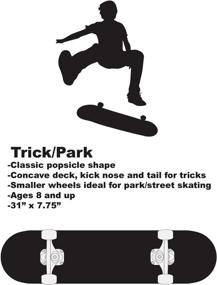 img 3 attached to Kryptonics 36-Inch Complete Drop Skateboard