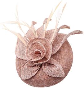 img 1 attached to 🎩 Biruil Fascinators Cocktail Headband: Women's Kentucky Accessories for Special Occasions