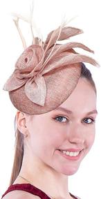 img 3 attached to 🎩 Biruil Fascinators Cocktail Headband: Women's Kentucky Accessories for Special Occasions