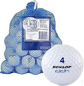 img 2 attached to Mesh Bag of 48-Pack Assorted White Ball Mix