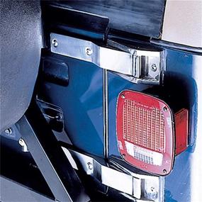 img 2 attached to Rugged Ridge 11207.01 Lower Tailgate Hinge Kit in Black for 76-86 Jeep CJ