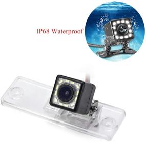 img 1 attached to ASATAH 12 LED Adjustable Angle Car Rear View Camera For Toyota 4Runner/Hilux Surf/Toyota Fortuner SW4 /Toyota Innova &Amp