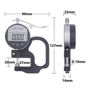 img 2 attached to Clockwise Tools DTGR 0055 Electronic Thickness