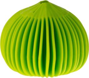 img 4 attached to Silicone Garlic Peeler by Koopeh Designs - Lime Green (1 inch)