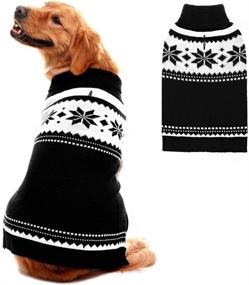 img 4 attached to Mihachi Dog Sweater Apparel Clothes