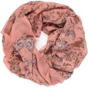 img 1 attached to Lightweight Paisley Fashion Winter Scarves