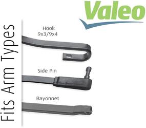 img 2 attached to 👍 Top-Rated Valeo HON2018C 20" and 18" Conventional Wiper Blade Set - Long-Lasting and Reliable Performance!