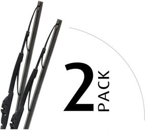 img 4 attached to 👍 Top-Rated Valeo HON2018C 20" and 18" Conventional Wiper Blade Set - Long-Lasting and Reliable Performance!