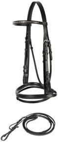 img 1 attached to Horze Spirit Weston Bridle Black