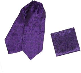 img 4 attached to Epoint C B AQ P 018 Paisley Gentlemen Microfiber Men's Accessories for Ties, Cummerbunds & Pocket Squares