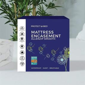 img 4 attached to Protect Bed Allerzip Mattress Encasement Bedding and Mattress Protectors & Encasements