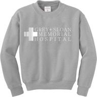 🏥 jyhope grey sloan memorial hospital cute sweatshirt for teenage girls - long sleeve pullover tops logo