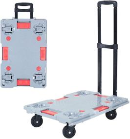 img 4 attached to Platform Hand Truck Cart Transformable