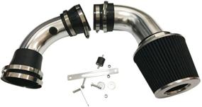 img 4 attached to 🔥 High-performance Cold Air Intake System with Filters for 1996-2005 Chevrolet Blazer, GMC Jimmy, 1996-2004 Chevrolet S10, GMC Sonoma, 1997-2000 Oldsmobile Bravada, and Isuzu Hombre 4.3L V6 (Black)