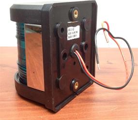 img 2 attached to Pactrade Marine Boat Green Starboard Side LED Navigation Light: Waterproof for Boats Up to 12M