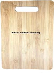 img 1 attached to 🎁 Engraved Bamboo Cutting Board - Perfect Gift for Son-in-Law's Birthday, Christmas, or Wedding - 9” x 12” Size