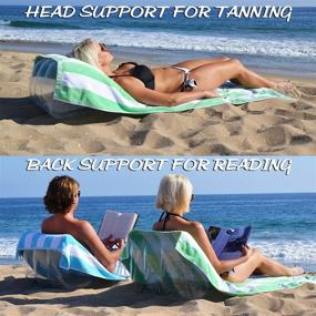 img 3 attached to 🏖️ Ultimate Relaxation: GoSports AirWedge Inflatable Beach Chair - Feel the Comfort of Air (2-Pack)