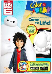 img 1 attached to Big Hero 6 Coloring Book Super Bundle - 3 Activity 🎨 Books with Games, Puzzles, and Crayons (Ideal for Big Hero 6 Themed Parties)