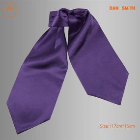 img 2 attached to 👔 Dan Smith DRA7E01L Fantastic Gentlemen: Superior Tie, Cummerbund & Pocket Square Accessories for Men