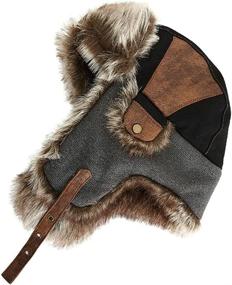 img 4 attached to 🎩 Comhats Winter Men's Hunting Ushanka Bomber Hat