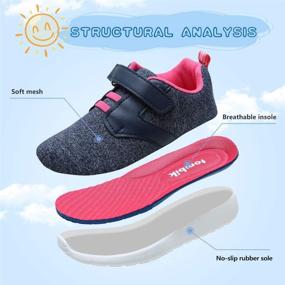 img 3 attached to 👟 Toddler Fashion Sneakers Running Boys' Shoes - Tombik Sneakers