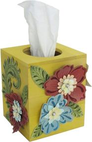 img 4 attached to 🎨 Crafters' Delight: Walnut Hollow Unfinished Wood Tissue Box with Open Lid for DIY Arts, Crafts, and Home Decor
