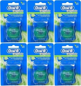 img 2 attached to 🦷 Oral-B Satin Mint Floss - Pack of 6, with 54 Yards Each