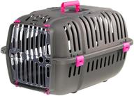 ferplast jet pet carrier: top choice for toy dog breeds & small cats - 4 beautiful color options! logo