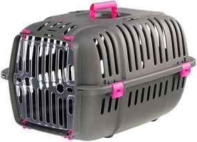 img 4 attached to Перевод на русский язык названия продукта: "Ferplast Jet Pet Carrier: лучший выбор для пород игрушечных собак и маленьких кошек - 4 красивых цветовых варианта!