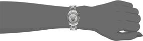 img 3 attached to 🌟 Add a Touch of Magic with Disney Women's W001908 Mickey Mouse Silver-Tone Watch