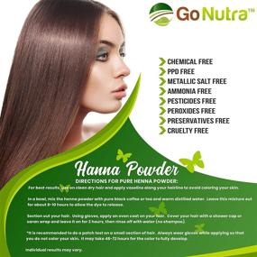 img 3 attached to Organic Henna Powder for Hair - Pure, Natural 8 oz. Hair Color Dye & Conditioner