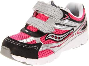 img 4 attached to 👧 Saucony ViziPro Running Shoes for Toddler Little Girls