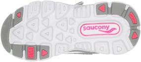 img 1 attached to 👧 Saucony ViziPro Running Shoes for Toddler Little Girls