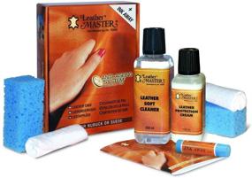 img 1 attached to Enhanced Leather Master Leather Care Kit with Advanced Ink Lifter