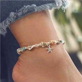 img 1 attached to Браслет Yalice Anklets Starfish Bracelet Jewelry