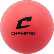 12 pack of pink champro sports foam lacrosse balls logo