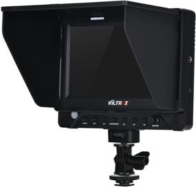 img 3 attached to 💻 VILTROX DC-70EX 7-дюймовый 4K HD 1024x600 HDMI/SDI/AV вход вывод камеры Видео ЖК-монитор дисплей для зеркальных камер, с адаптером Hot Shoe.