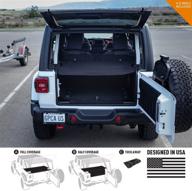 gpca cargo cover lite: wrangler jl 4dr hardtop compatible (2018-2022), patented logo