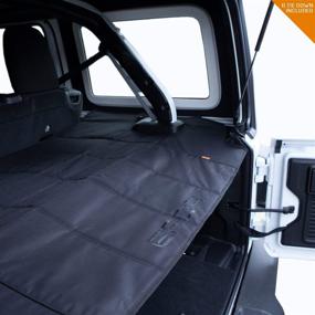 img 1 attached to GPCA Cargo Cover LITE: Wrangler JL 4DR Hardtop Compatible (2018-2022), Patented