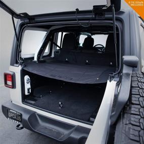 img 3 attached to GPCA Cargo Cover LITE: Wrangler JL 4DR Hardtop Compatible (2018-2022), Patented