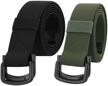 samtree military tactical double buckle men's accessories and belts logo