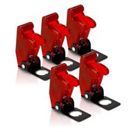 🔴 enhance safety with mgi speedware red flip covers for toggle bat-handle switch 5-pack logo