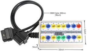 img 2 attached to 🔌 Вьездной блок VXDIAG OBDII - обнаружение протокола OBD2 и диагностический разъем