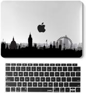 premium hard shell case & keyboard cover for macbook air 13 inch 2020-2018, a2179/a1932 (retina display) with touch id - jvomk logo