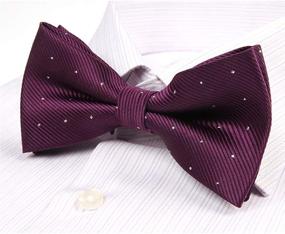 img 1 attached to 👔 SYAYA Classic Pre Tied Formal Adjustable Boys' Bow Ties: Accessorize in Style!