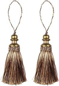 img 4 attached to HedongHexi Tassel Handmade Accessories Decoration