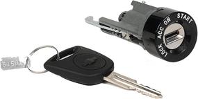 img 1 attached to 🔑 ACDelco 93745243: Повышенная эффективность с оригинальным запорным цилиндром и ключом GM Original Equipment Ignition