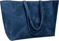 👜 antonio valeria cognac leather shoulder women's handbag set with wallet - ideal for shoulder bag enthusiasts logo