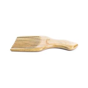 img 1 attached to Breezelike Wooden Hair Pick Sandalwood