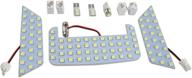 🔆 ultra bright smd led interior dome reading lights - 6pcs/set for toyota rav4 xa50 2019-2022 logo